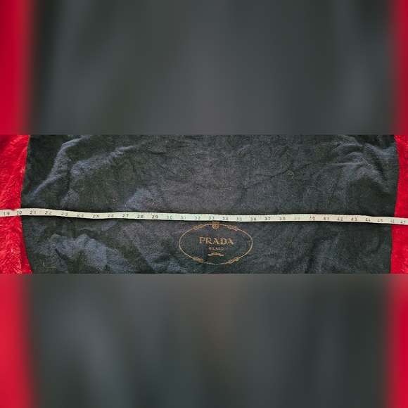 Extra Large Prada Milano Double Tie Dust Bag Cover Handbag Purse Tote Backpack - Picture 9 of 11
